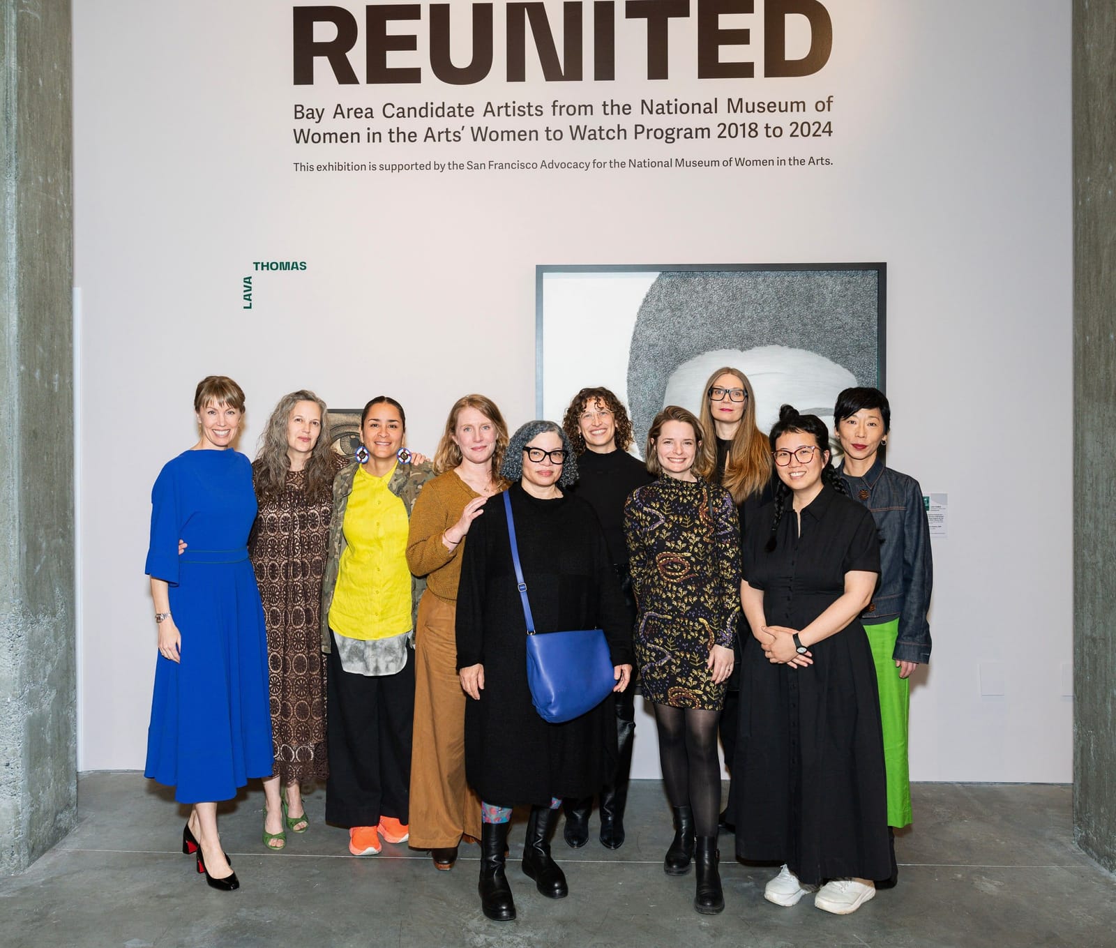 Guests at the opening reception for Reunited