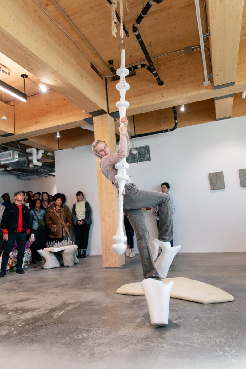 MFA thesis exhibition opening reception